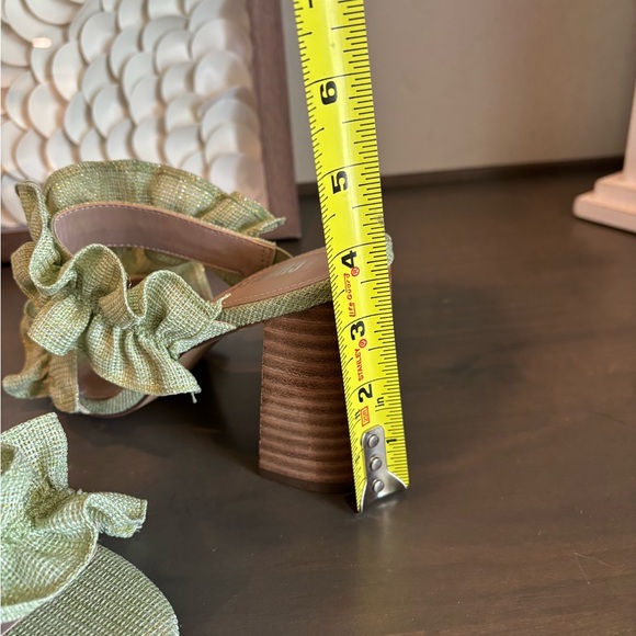 Rubee Ruffle Block Heel Mules - Picture 5 of 5